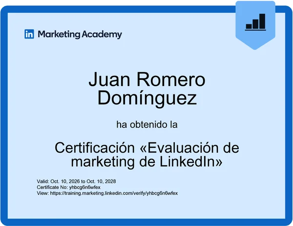 LinkedIn Marketing Measurement Certification