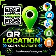 QR Location Icon