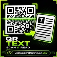 QR Text Icon